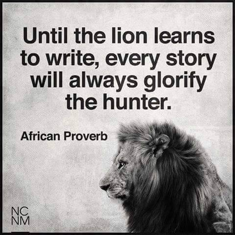 lion speaks